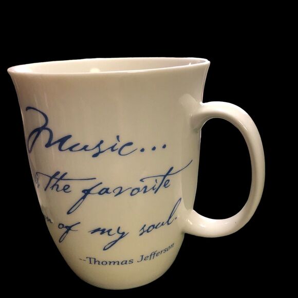 Thomas Jefferson’s Monticello Coffee Cup, Fine China, Virginia Souvenir, Bird - Picture 5 of 9